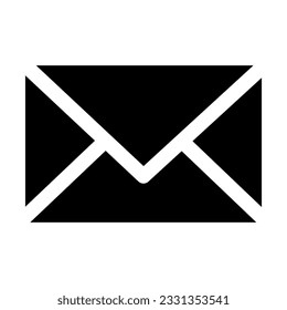 Message Icon. Email or News Illustrations - Vector, Sign and Symbol for Design, Presentation, Website or Apps Elements.