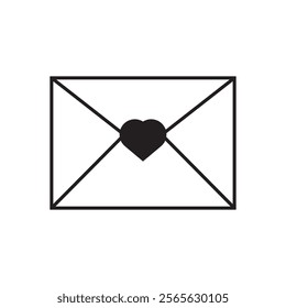 Message Icon. Email or News Illustrations - Vector, Sign and Symbol for Design, Presentation, Website or Apps Elements.