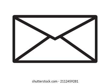 message icon , email icon , vector illustration