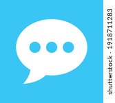 Message icon for graphic design projects