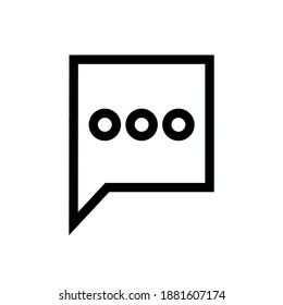 Icono de mensaje para proyectos de diseño gráfico