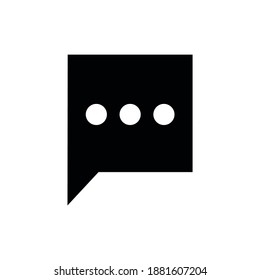 Icono de mensaje para proyectos de diseño gráfico
