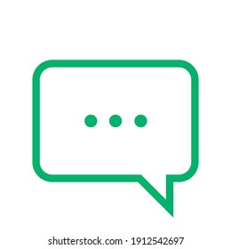 Message  icon for graphic design projects