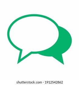 Message  icon for graphic design projects