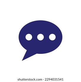 Icono de mensaje para proyectos de diseño gráfico vector EPS 10