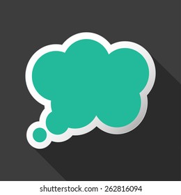message icon great for any use. Vector EPS10.