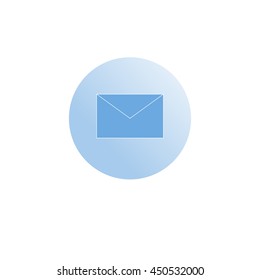 Message icon illustration - stock vector