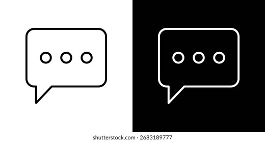 Message icon Illustration. Vector Graphic. EPS 10