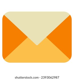 Illustration des Nachrichtensymboles für Web, App, Infografik