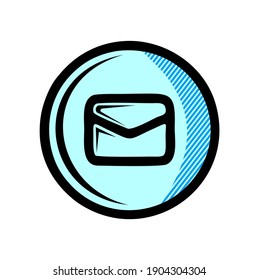 icono de mensaje aislado en el fondo blanco de la colección influencer. icono de mensaje moda y símbolo de mensaje moderno para el logotipo
