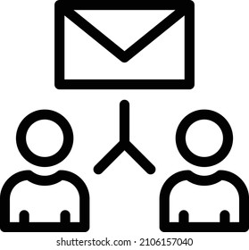 message Icon isolated on white background. Vector illustration. Eps10. Vector icon for website design and app