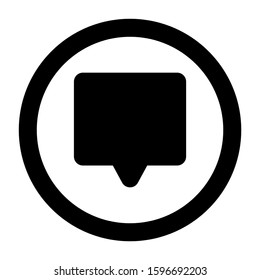message icon isolated sign symbol vector illustration - high quality black style vector icons
