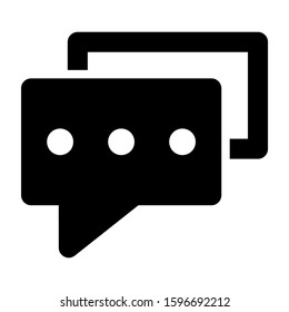 message icon isolated sign symbol vector illustration - high quality black style vector icons
