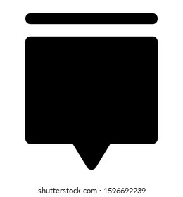 message icon isolated sign symbol vector illustration - high quality black style vector icons
