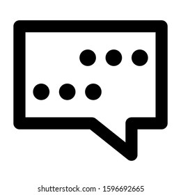message icon isolated sign symbol vector illustration - high quality black style vector icons
