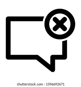 message icon isolated sign symbol vector illustration - high quality black style vector icons
