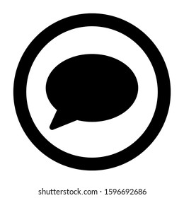 message icon isolated sign symbol vector illustration - high quality black style vector icons

