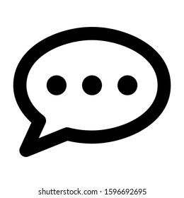 message icon isolated sign symbol vector illustration - high quality black style vector icons
