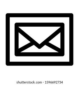 message icon isolated sign symbol vector illustration - high quality black style vector icons
