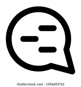 message icon isolated sign symbol vector illustration - high quality black style vector icons
