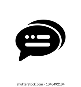 message icon isolated sign symbol vector illustration - with style outline icons