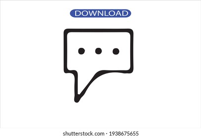 message icon or logo high resolution