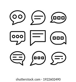 Black Chat Icons Images Stock Photos Vectors Shutterstock