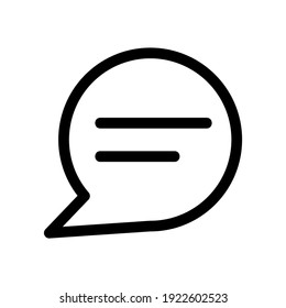 message icon or logo isolated sign symbol vector illustration - high quality black style vector icons

