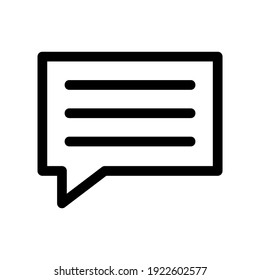 message icon or logo isolated sign symbol vector illustration - high quality black style vector icons
