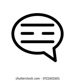 message icon or logo isolated sign symbol vector illustration - high quality black style vector icons
