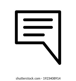 message icon or logo isolated sign symbol vector illustration - high quality black style vector icons
