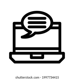 message icon or logo isolated sign symbol vector illustration - high quality black style vector icons
