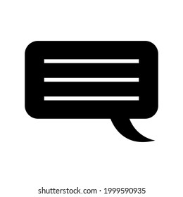 message icon or logo isolated sign symbol vector illustration - high quality black style vector icons
