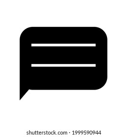 message icon or logo isolated sign symbol vector illustration - high quality black style vector icons
