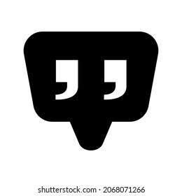 icono de mensaje o logotipo símbolo de signo aislado ilustración vectorial - iconos vectoriales de estilo negro de alta calidad