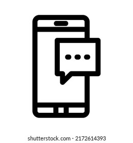 message icon or logo isolated sign symbol vector illustration - high quality black style vector icons
