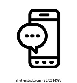 message icon or logo isolated sign symbol vector illustration - high quality black style vector icons
