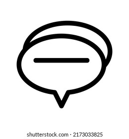 icono de mensaje o logotipo símbolo de signo aislado ilustración vectorial - iconos vectoriales de estilo negro de alta calidad
