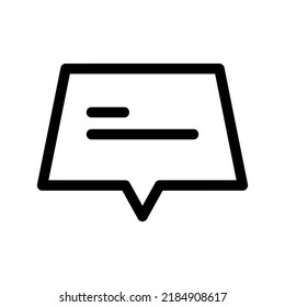 message icon or logo isolated sign symbol vector illustration - high quality black style vector icons
