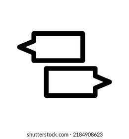 message icon or logo isolated sign symbol vector illustration - high quality black style vector icons
