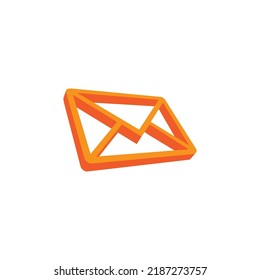 message icon logo, vector design illustration