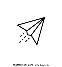 Message icon and logo vector Send Icon Vector Design Symbol Illustration
