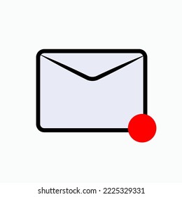 Message Icon. Mail, Email, News, Notification Symbol.