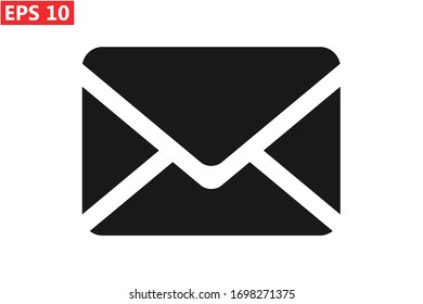Message icon, mail icon vector illustration