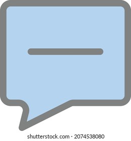 message icon on white background