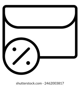 Message icon with outline style. Suitable for website design, logo, app and UI. Based on the size of the icon in general, so it can be reduced.