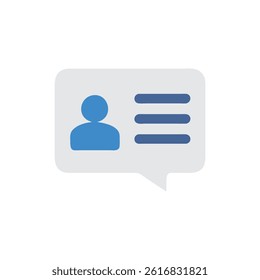 Message Icon for Personal Communication