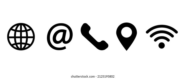Message icon. Phone icon set. Web flat icon. Social media. Information social network. Vector illustration. stock image.