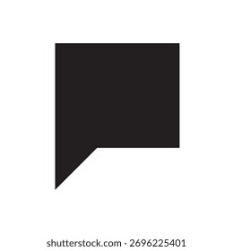 Message icon representing chat communication, and messaging. Suitable for apps