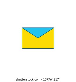 message icon, send  elements address, e-mail